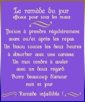 RECETTE D'AMOUR